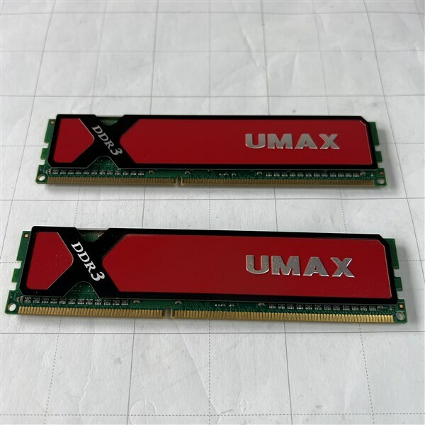UMAX Cetus DCDDR3-8GB-1600　2枚組 4GBx2 合計8GB 　DDR3メモリー 定形外送料無料