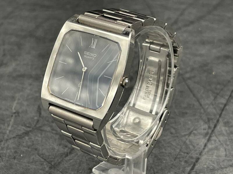 【希少】【動作品】 SEIKO/セイコー Chariot/シャリオ メンズ クォーツ 腕 時計 2針 SS アナログ 6020-5280