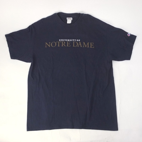 ノートルダム大学 チャンピオン Tシャツ　古着 champion【メール便可】 [9015828]