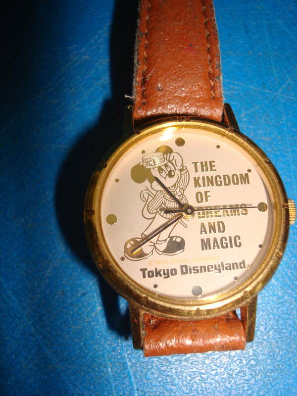 ミッキーマウス腕時計（動作品）　東京ディズニランド