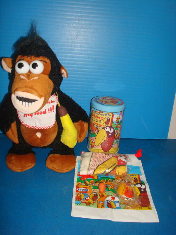 バナナモンキー＋おもちゃの缶詰　２点　　BM16