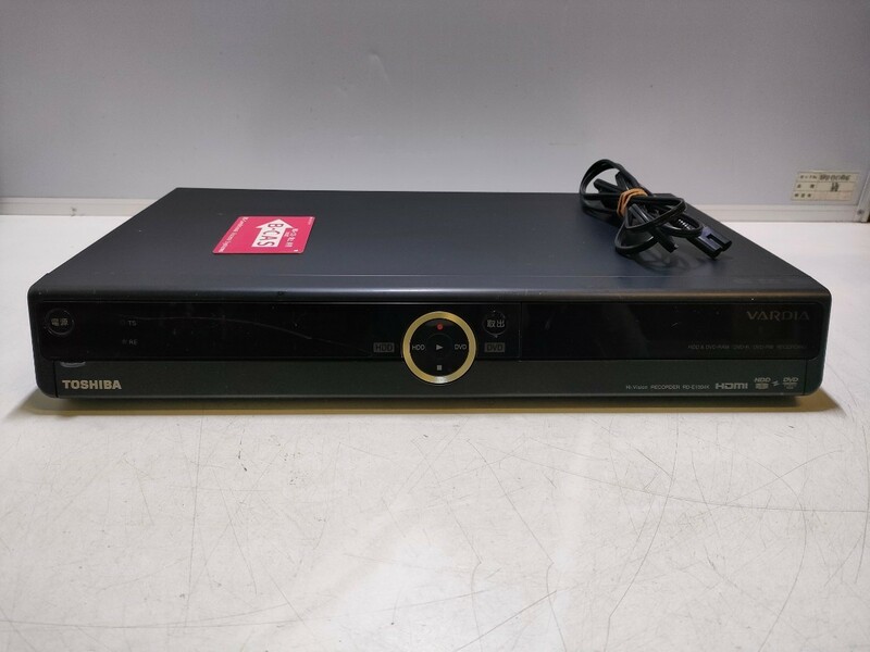 E203(中古現状、消毒除菌済 、即発送）東芝 TOSHIBA HDD＆DVDビデオレコーダーRD-E1004K(電源+B-CAS付き)1TB