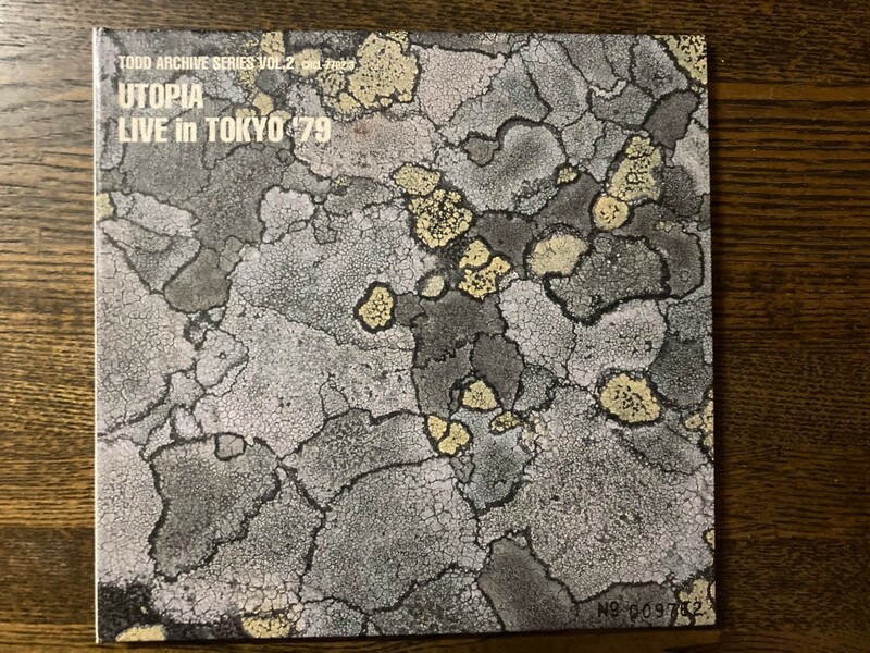 トッドラングレン&ユートピア79年東京公演2CD!!Todd Rundgren&Utopia/Live 
