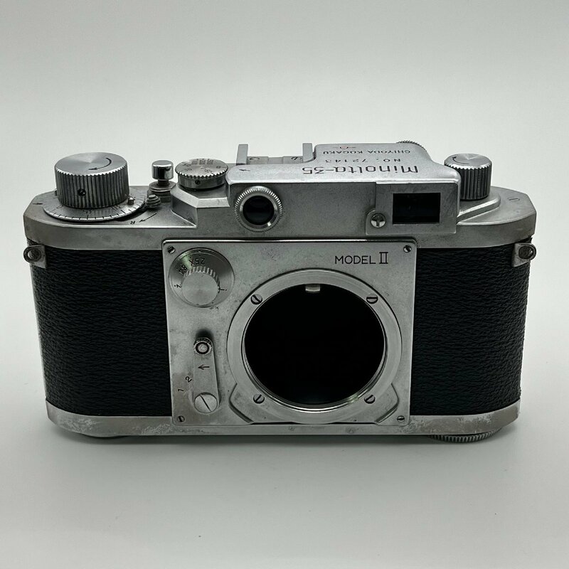 Minolta-35 MODEL Ⅱ CHIYODA KOGAKU ミノルタ35 モデル2 千代田光学 Leica ライカ Lマウント ジャンク品