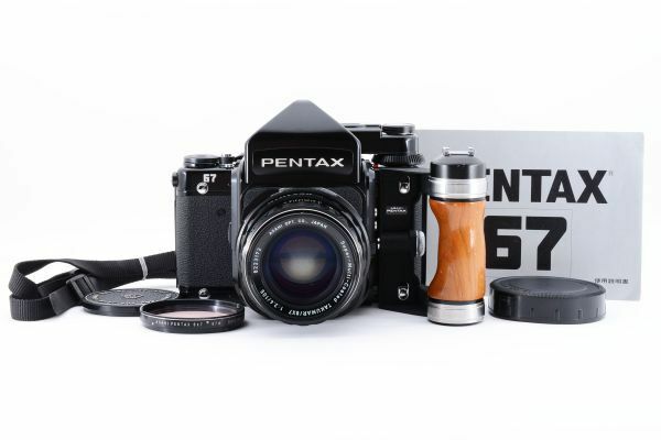 [完動品　美品　レンズオーバーホール済み] PENTAX 6×7 TAKUMAR 105mm F2.4 中判カメラ ペンタックス 67 フィルムカメラ　C1050