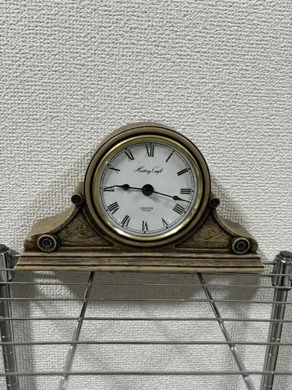 ［1円スタート］Y-17 時計 昭和レトロ 置き時計 目覚まし時計 置時計 アンティーク Bランク