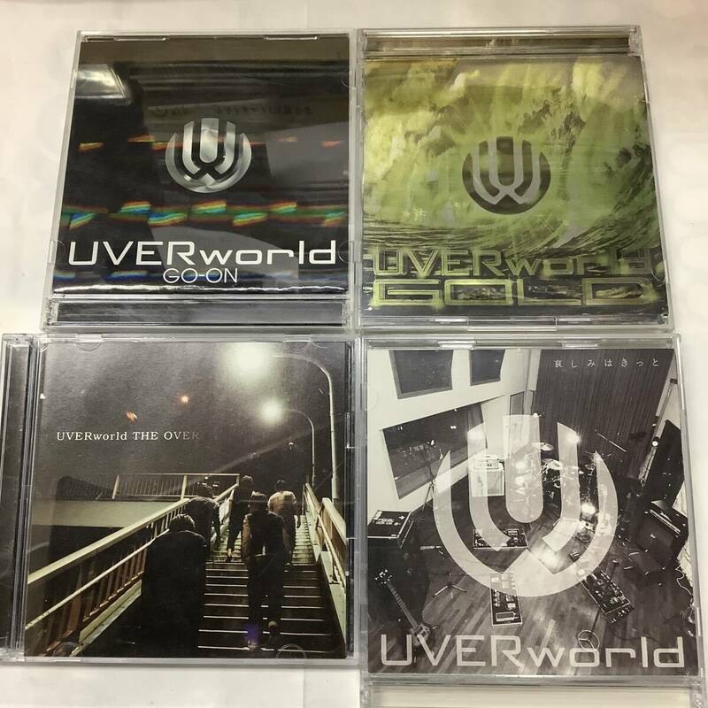 UVERworld 4CD GO-ON GOLD 哀しみはきっと HE OVER 全DVD付 SRCL-7082 SRCL-7239 SRCL-7140 SRCL-8094