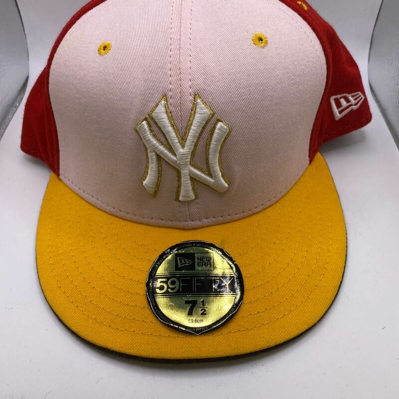 △【T-17】NEW ERA ニューエラ MLB NEW YORK YANKEES ヤンキース 59FIFTY ORIGINAL FIT　キャップ 帽子