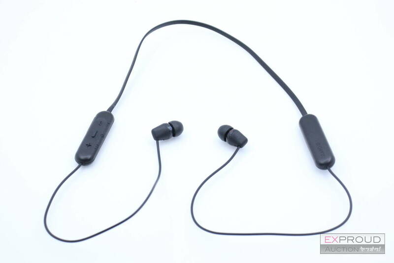良品★R70 SONY ソニー ヘッドホン ワイヤレスステレオヘッドセット WI-C200 ブラック ワイヤレスイヤホン Bluetooth 動作確認済み