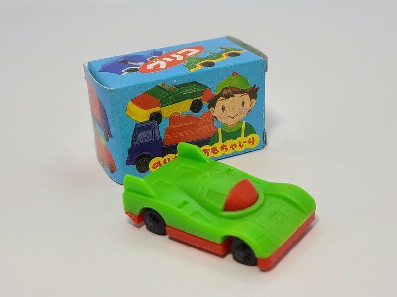 グリコ　おまけ　食玩　おもちゃ　乗り物　のりもののおもちゃ スポーツカー