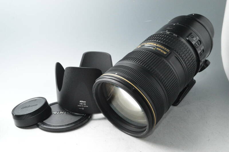 #a1436【並品】 Nikon ニコン AF-S NIKKOR 70-200mm F2.8 G ED VR II
