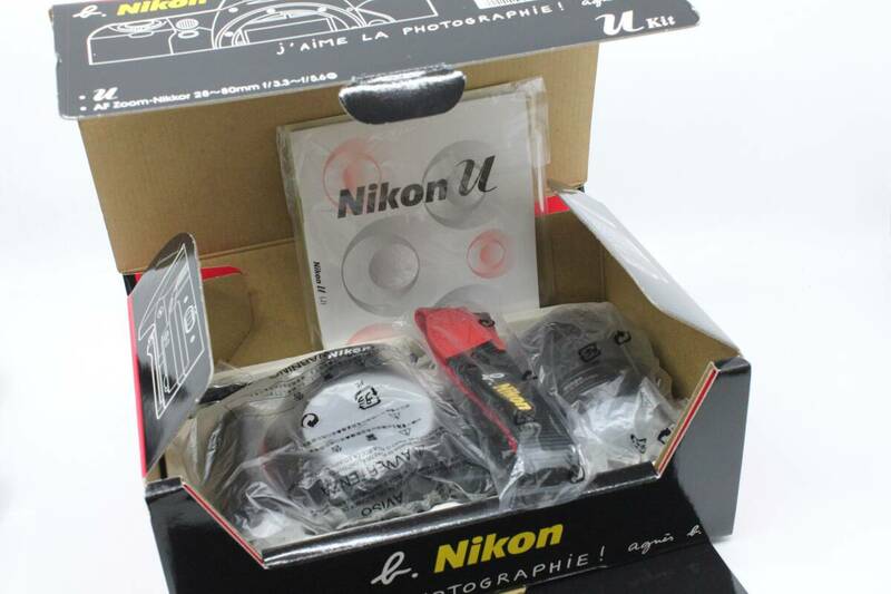 【動作確認済／珍品希少／未使用品】 ニコン Nikon b.Nikon agnes b U Kit 一眼レフ 付属 フルセット MT4233