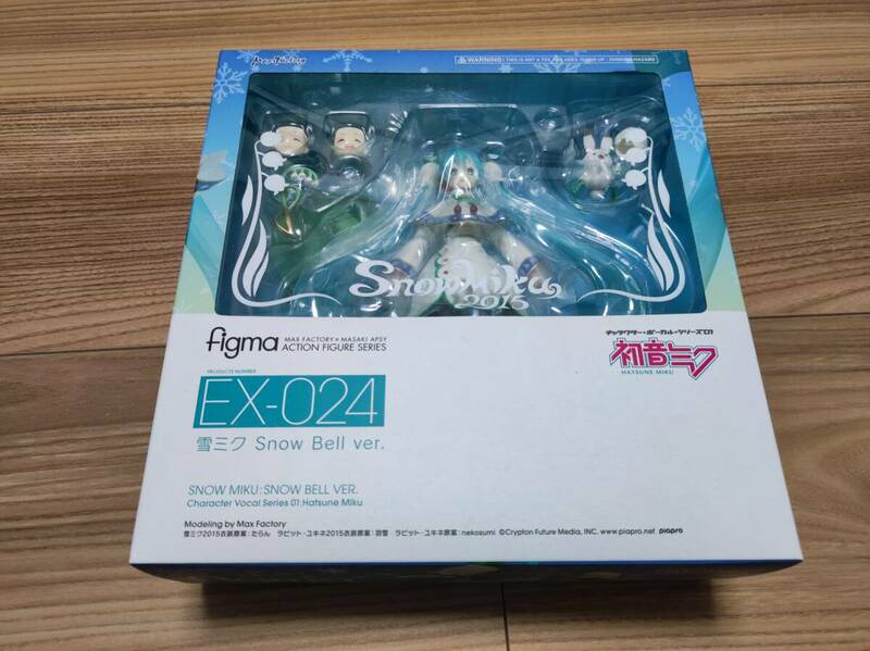 ■新品未開封 EX-024 figma 初音ミク 雪ミク Snow Bell ver. 