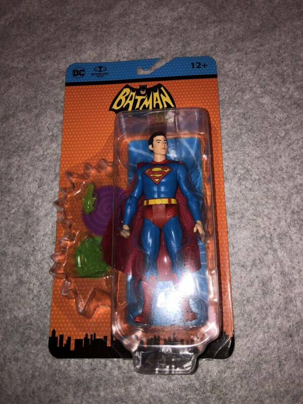 DCレトロ スーパーマン 6インチ アクションフィギュア DCコミックス 新品未開封品 バットマン batman 66