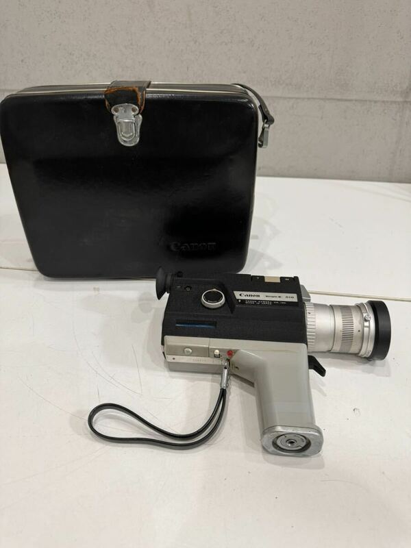 ★ Canon キャノン Single-8 518 フィルムカメラ CANON ZOOM LENS C-8 9.5-47.5mm 1:1.8 ケース付き 動作未確認 ジャンク出品 0225A
