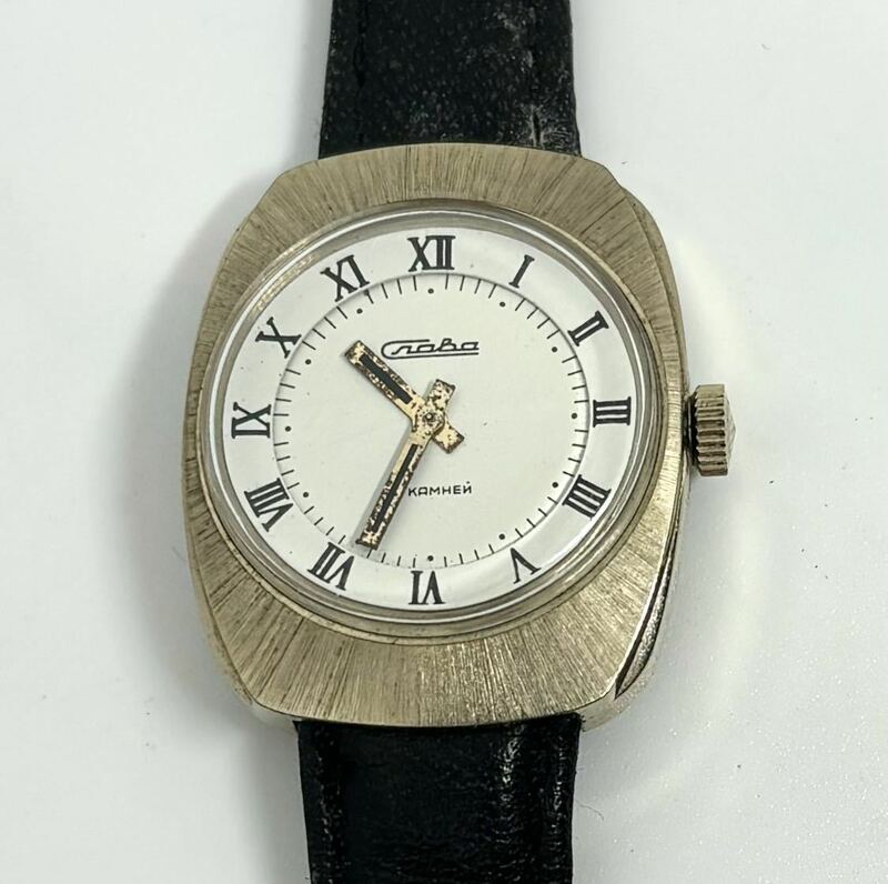 CRABA スラバ ソ連製 手巻き腕時計 レディース アンティーク CCCP ソビエト