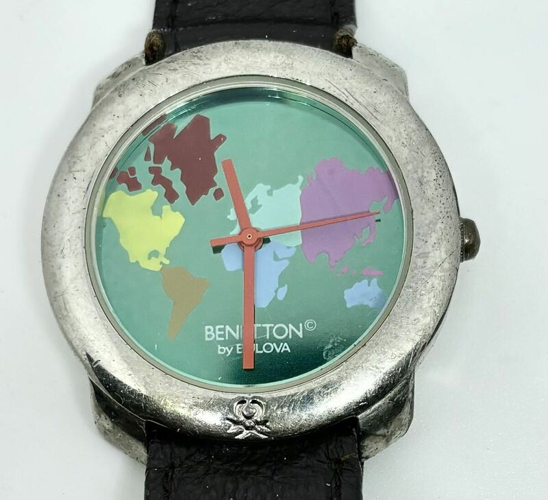 ベネトンbyブローバ 電池交換済み メンズ腕時計 BULOVA