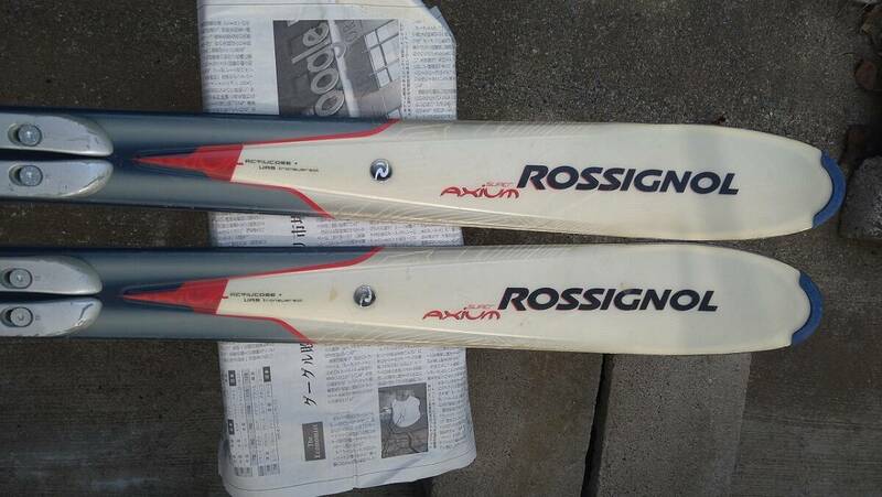 ROSSIGNOL SUPER AXIUM T-POWER 160cm　108-67-95　R14m　板のみ