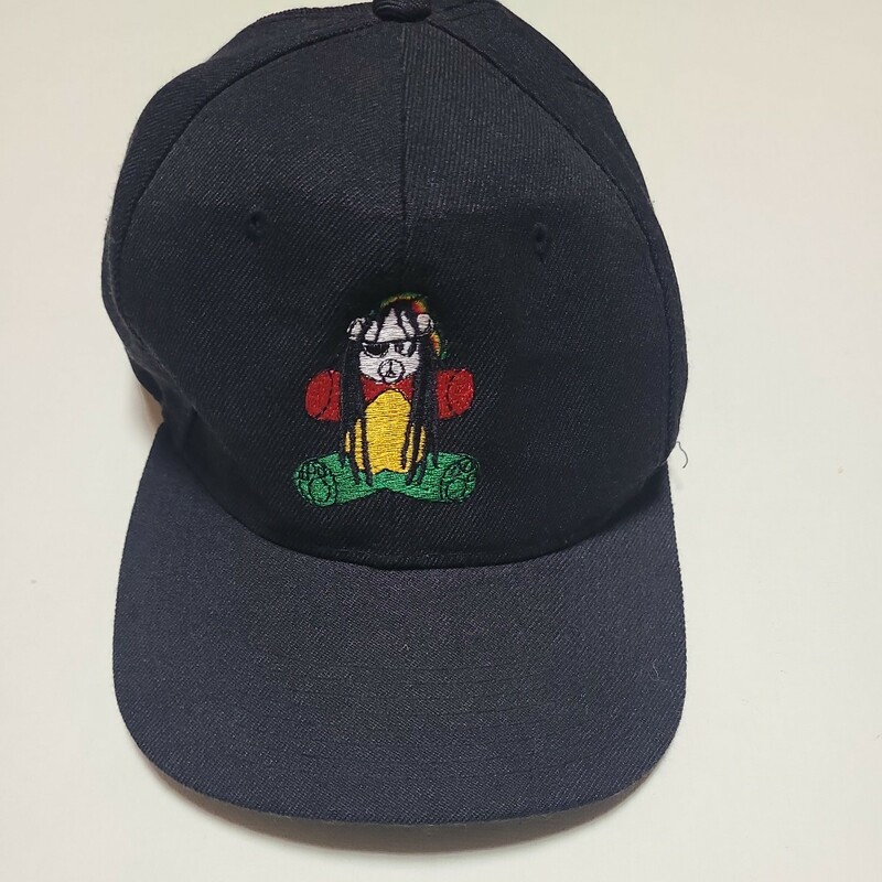 90s 韓国製 rastabear Jamaica キャップ 帽子 ヴィンテージ ラスタ レゲエ