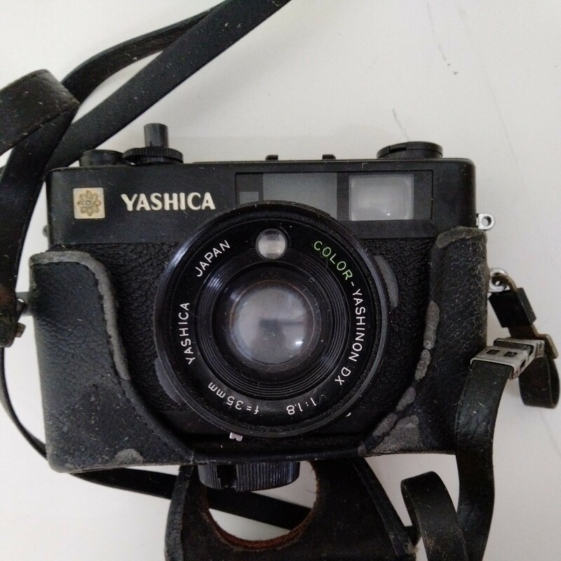 【長期保管】【当時物】【ジャンク品】 YASHICA フィルムカメラ ELECTRO 35CC