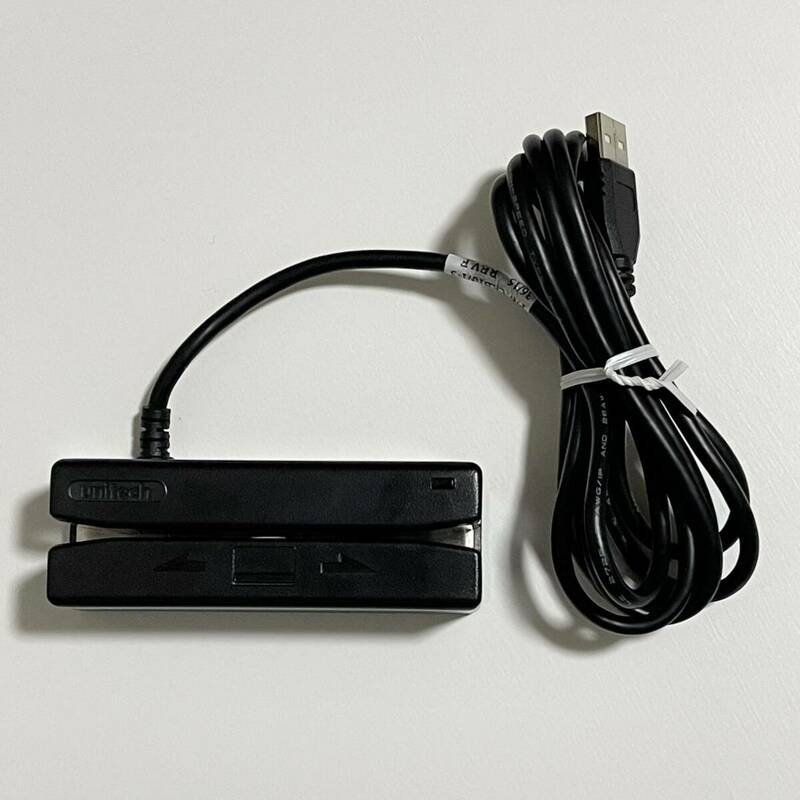 Unitech ユニテック 磁気ストライプカードリーダー MS242-GUCB00-SG USB接続 (Magnetic Stripe Reader)