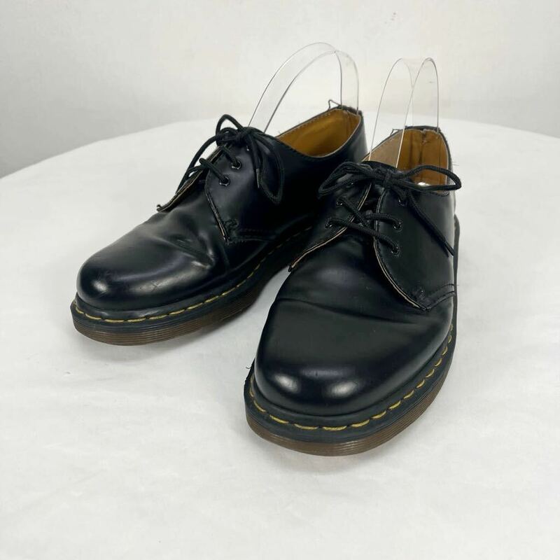 DrMartens ドクターマーチン ブラック 3ホール レザーシューズ　革靴　26cm ギブソン