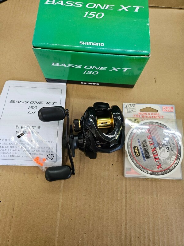 ◆◇シマノ　17 バスワン XT 150 (左）未使用品　+α（サービス品）【釣Y2738-288併】◇◆