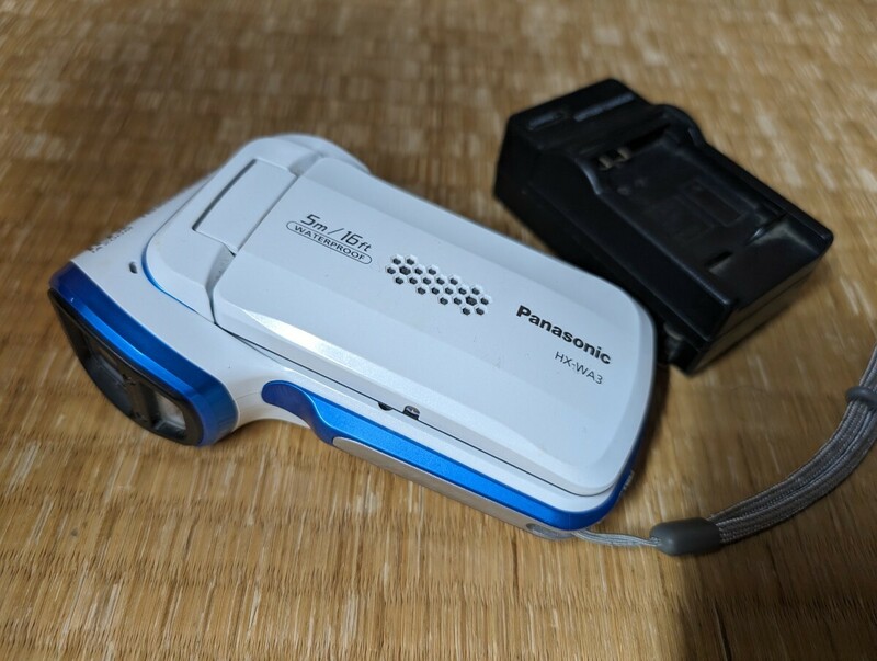 Panasonic HX-WA3 デジタルビデオカメラ 防水 中古