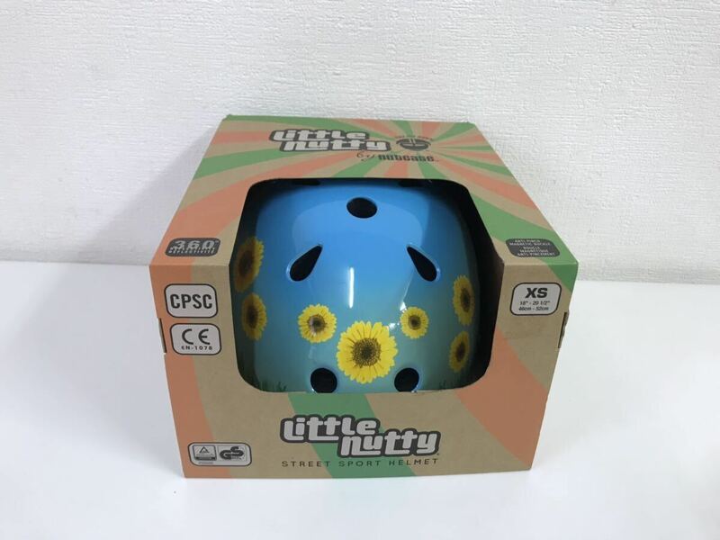 D/ little nutty リトルナッティ nutcase ナットケース 子供用自転車ヘルメット XSサイズ 46-52cm