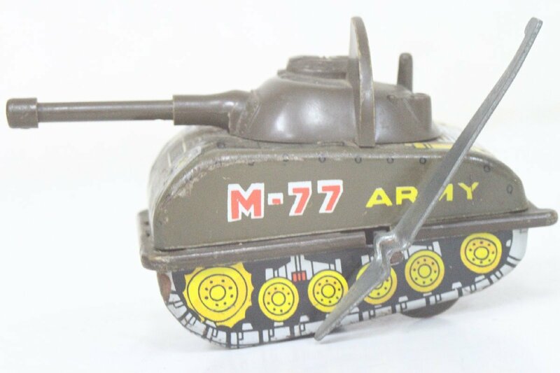 ○（11）ゼンマイ式 玩具 昭和レトロ 戦車