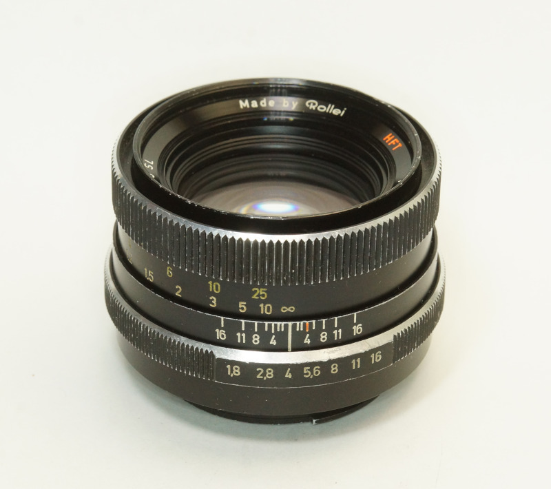 ドイツブランド Rollei Planar 1.8/50 HFT QBM 12N-630 中期型 マルチコート プラナー zeiss設計