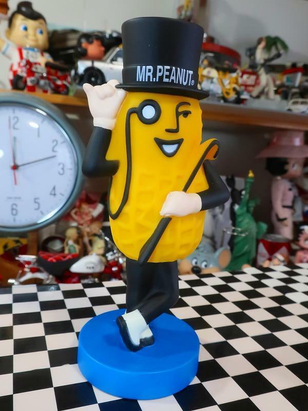 ミスターピーナッツ Mr peanut ボブルヘッド人形 首振り人形 フィギュア