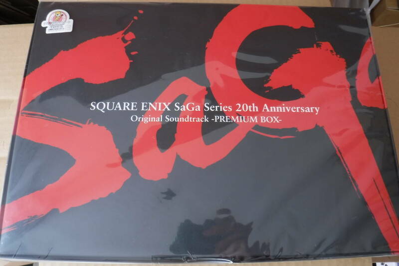 未使用 DVD欠品 サガシリーズ20周年 サントラCD プレミアムボックス SaGa Series 20th Anniversary Original Soundtrack PREMIUM BOX サガ