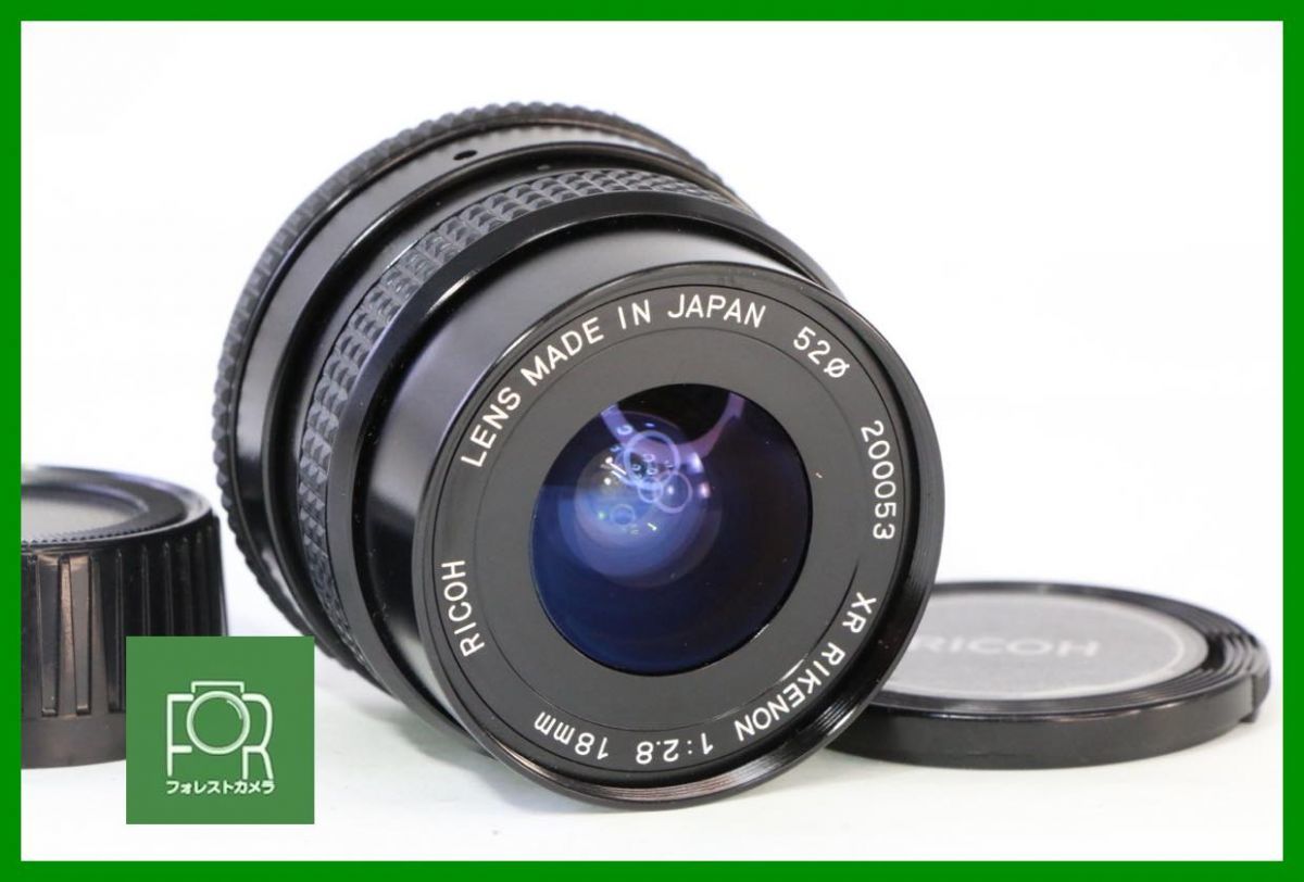 【同梱歓迎】実用■リコー RICOH XR RIKENON 18mm F2.8 M42■AD357
