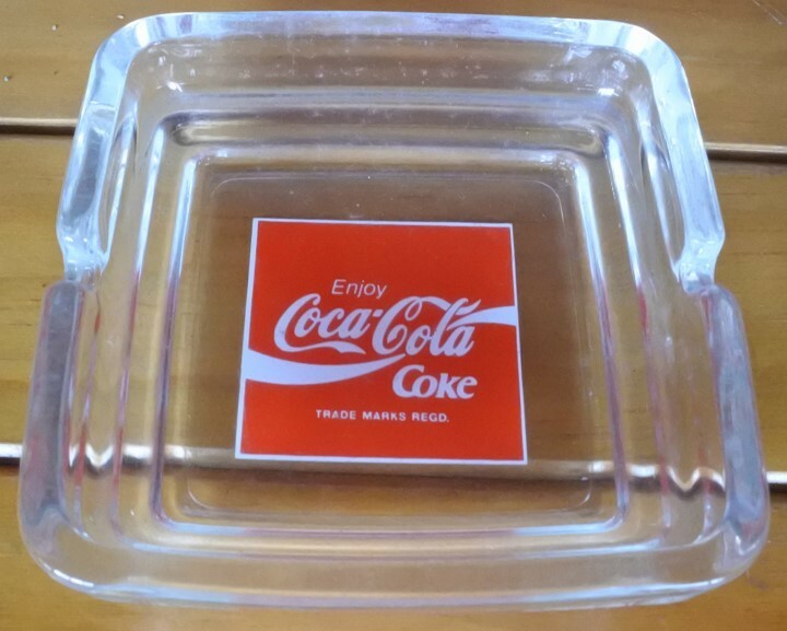 希少 コカ・コーラ 看板 Enjoy Coca-Cola マニア必見 コカコーラ Coke 灰皿 20240303 nc m 1010