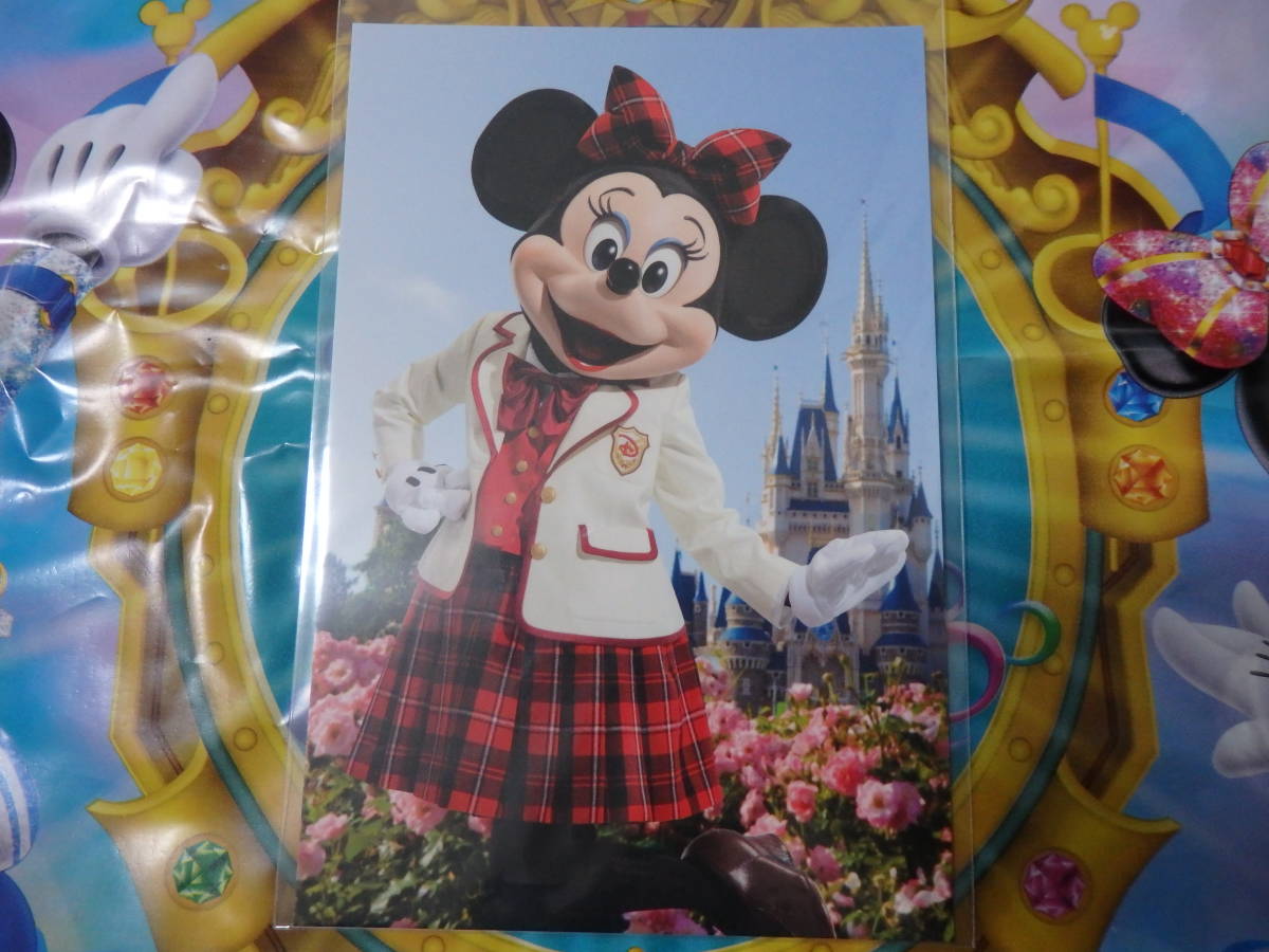 即決☆新品未使用☆限定 東京ディズニーランド ミニー キャンバス ポストカード 2016♪TDR TDL TDS