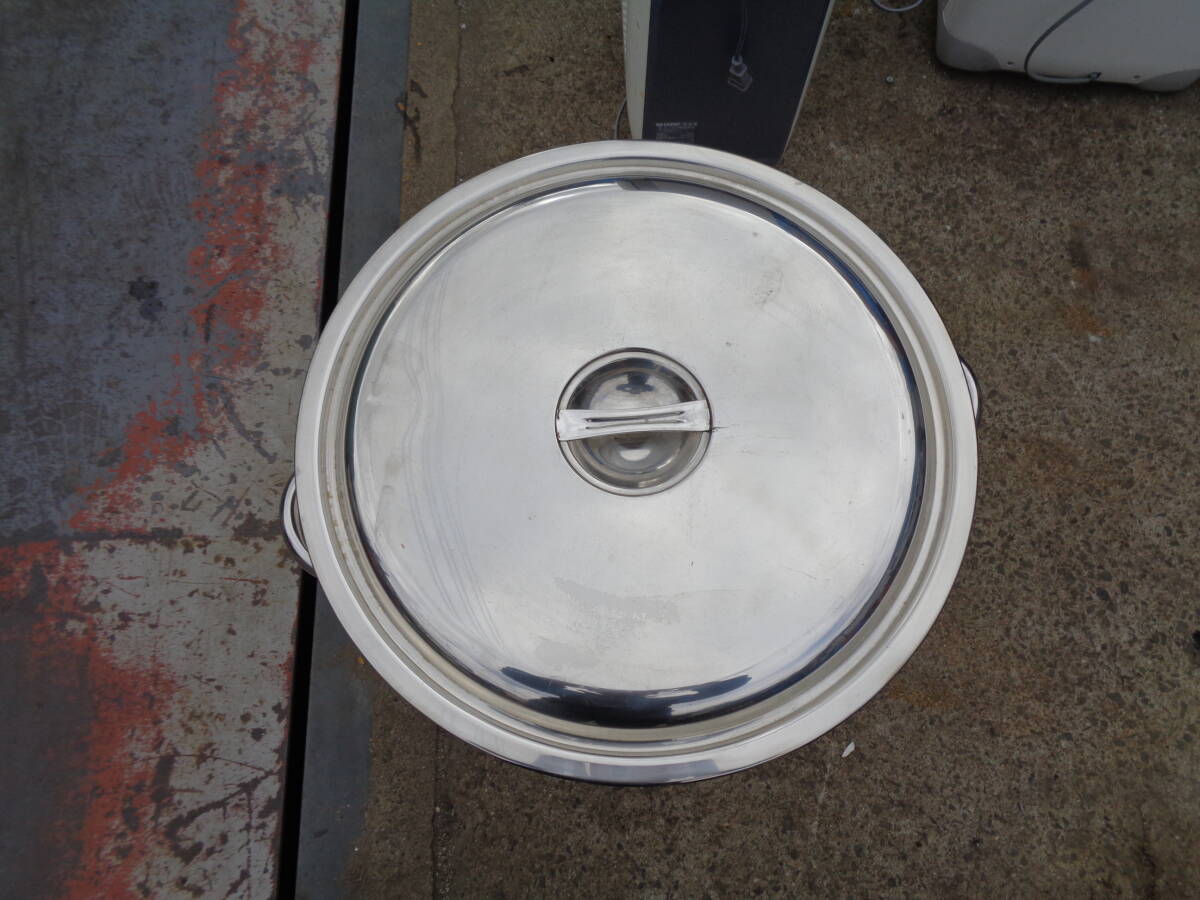 C182 業務用ステンレス寸胴鍋 蓋付き