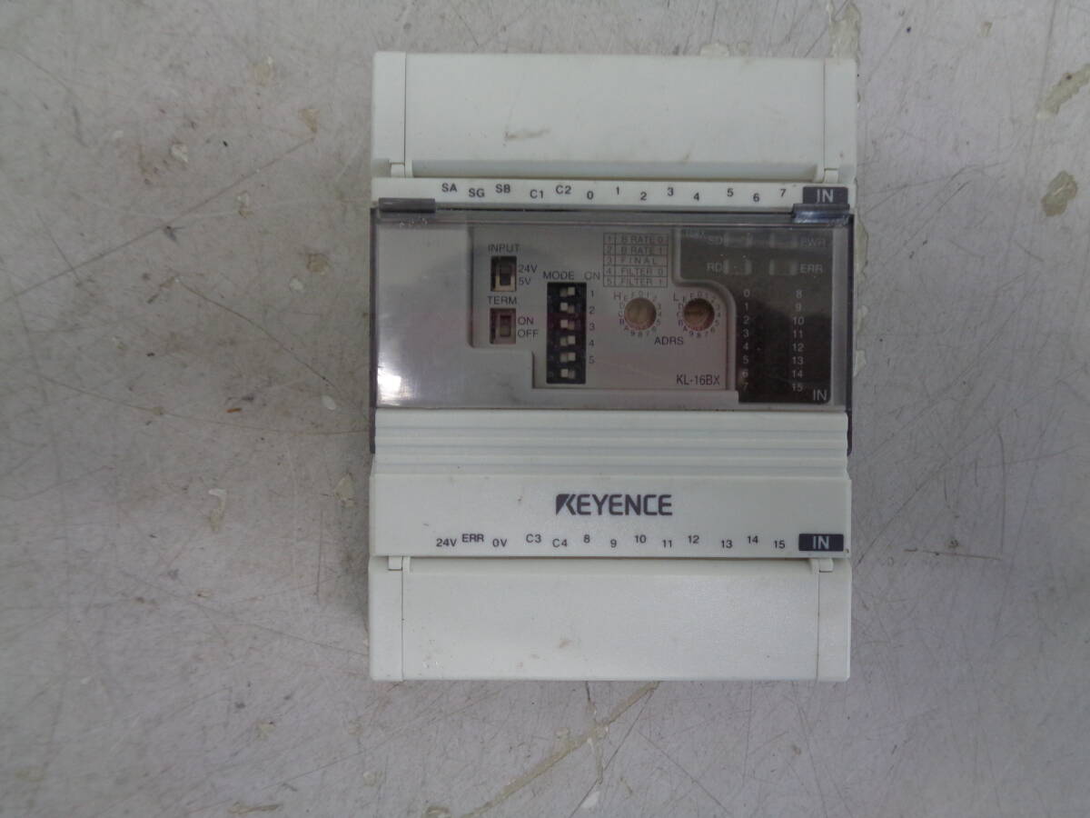 C244 KEYENCE KL-16BX ネジ端子台　①O-2