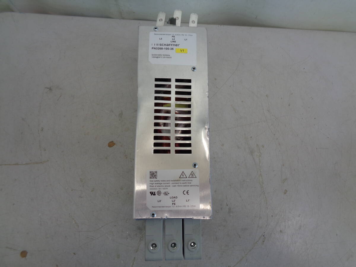 C266 Schaffner　パワーラインフィルタ　FN3268-100-35