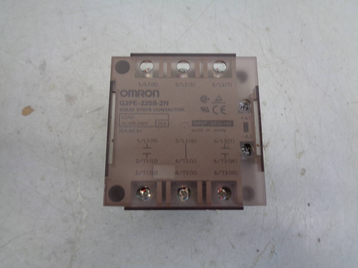 C280 オムロン(omron) ヒータ用ソリッドステート・コンタクタ G3PE-225B-2N