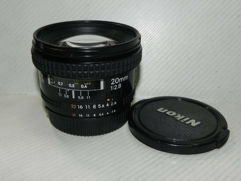 Nikon AF 20mm/f 2.8 レンズ(難有品)