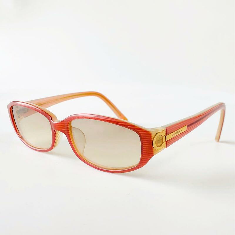ERRAGAMO フェラガモ メガネ フレーム 55サイズ メンズ レディース 男性用 女性用 サングラス 　小物　眼鏡　メガネ　ガンチーニ