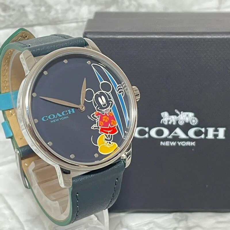美品　COACH コーチ　ディズニー　サーフィン　腕時計　レディース　メンズ