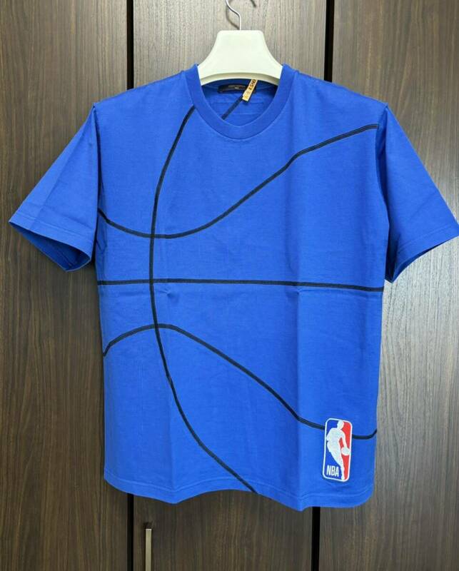ルイヴィトン 半袖Ｔシャツ LV NBA XL 美品 ブルー