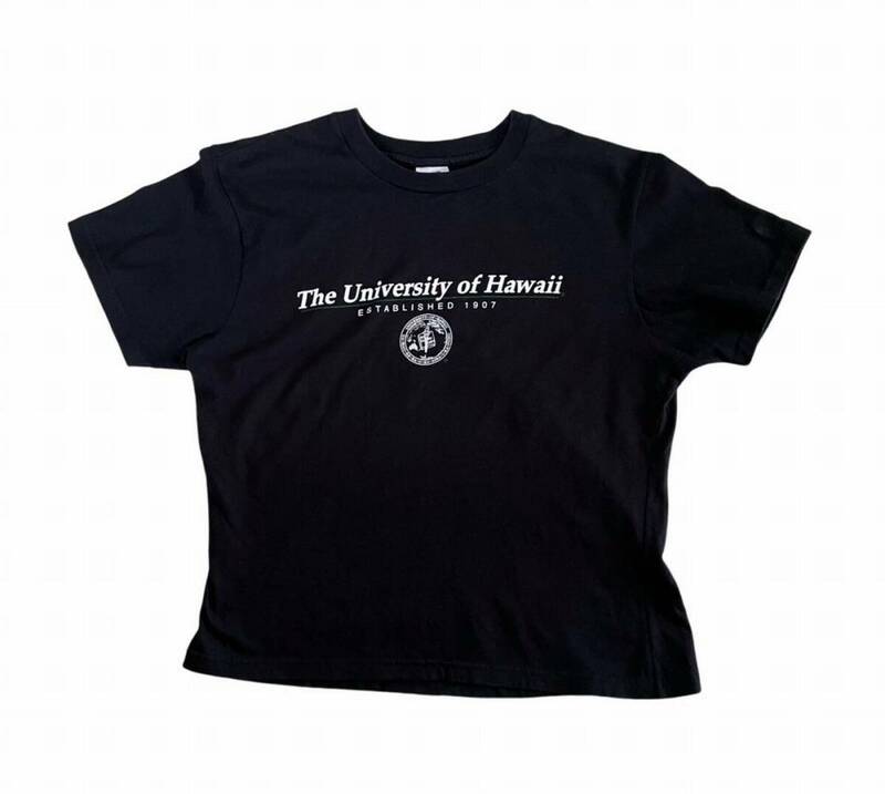 ハワイ大学Ｔシャツ　The University of Hawaii　サイズＬ　コットン100％