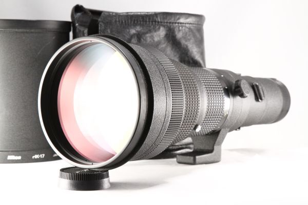★激レア極上美品★ニコン Nikon Ai NIKKOR 500mm F4P ED IF★綺麗な光学 専用ケース付★97220