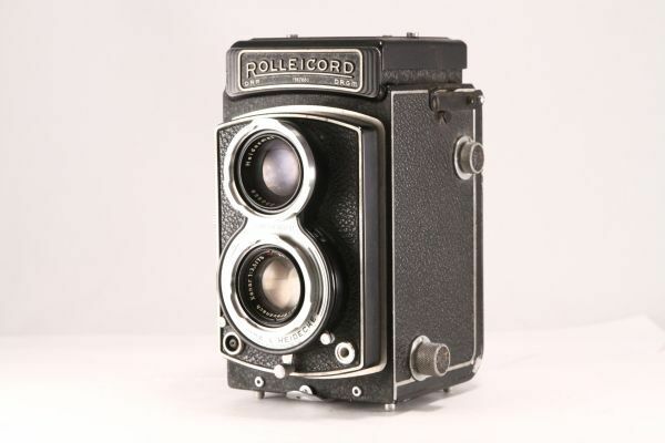 ★訳あり品★ローライ Rollei ROLLEICORD V型 Xenar 75mm F3.5 ローライコード★専用ケース付 超希少★96530