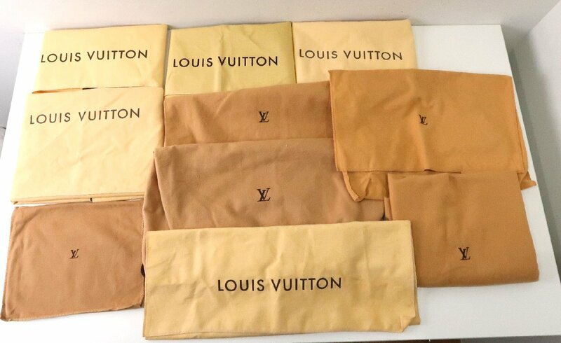 10枚セット ヴィトン 大小さまざま バッグ用 保存袋 布袋 510