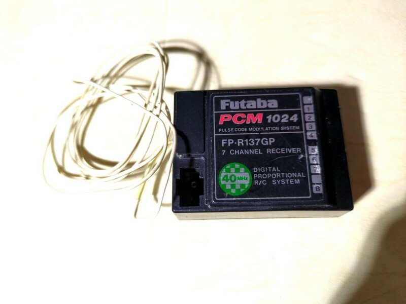 双葉電子　フタバ受信機　PCM1024　 FP-R137GP　40MHz受信機　動作確認済み！