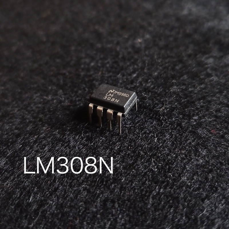 LM308N オペアンプ 1回路 ビンテージRAT ナショナルセミコンダクター社製